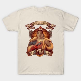 Do you Believe in Me // Art Nouveau Candyman Halloween Merch T-Shirt